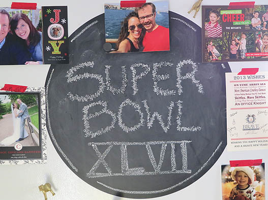 Super Bowl Party decor