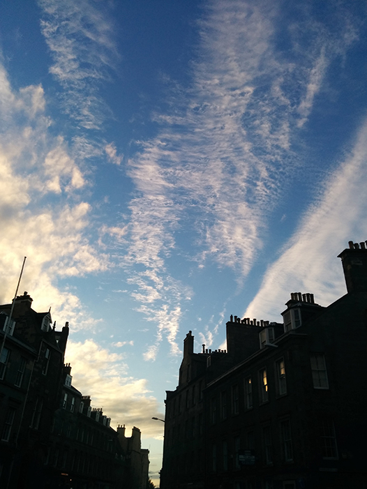 Edinburgh sky