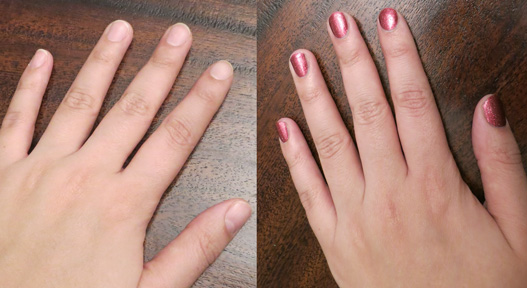 jamberry before and after