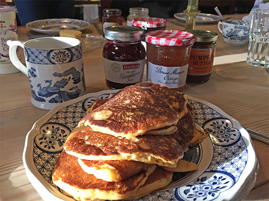 pancakes jam