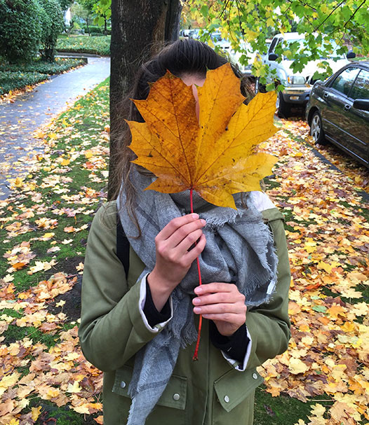 leaf-face